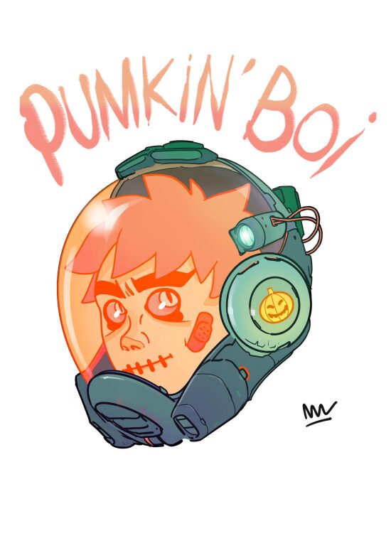 Dessin de Mathieu Thonon - Thème Halloween